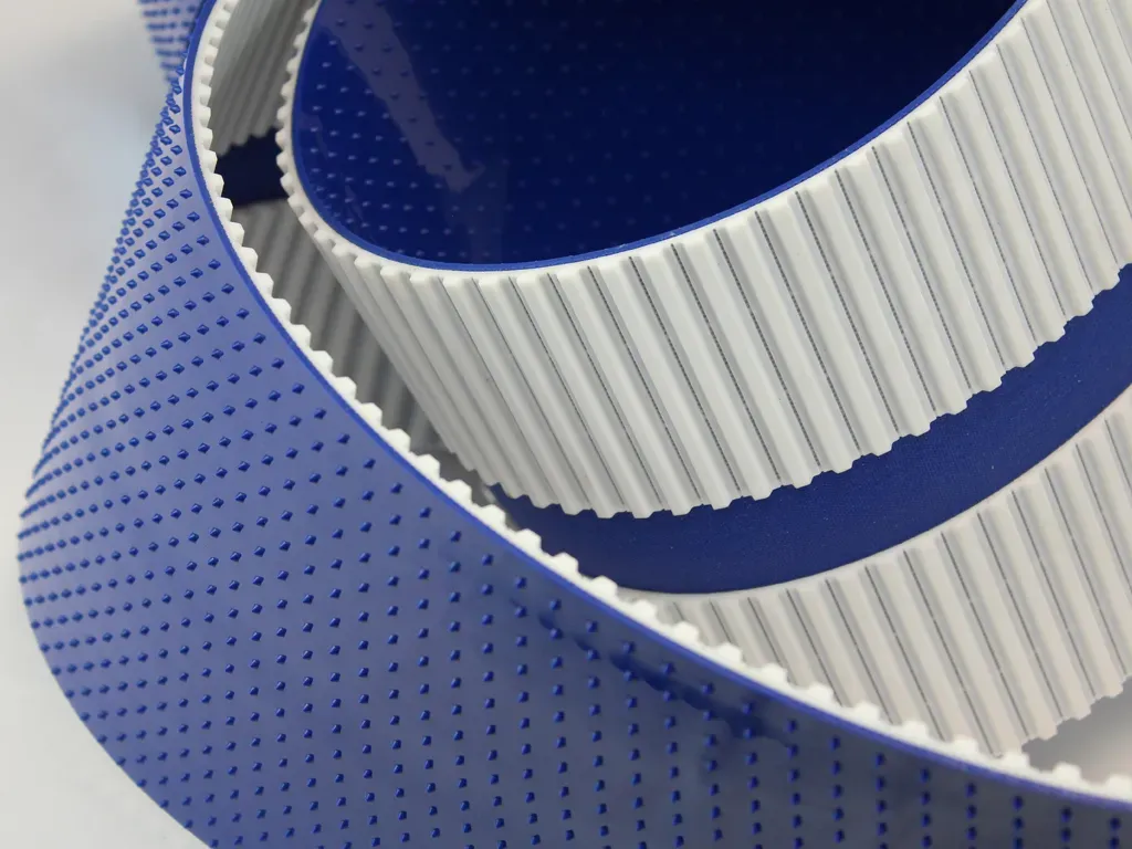 Coated timing belts